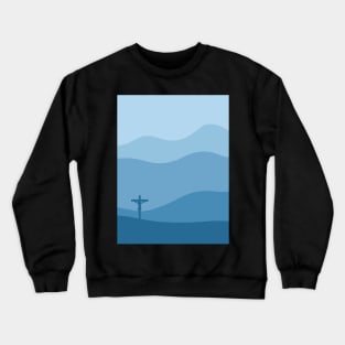 Minimalistic Christian art Crewneck Sweatshirt